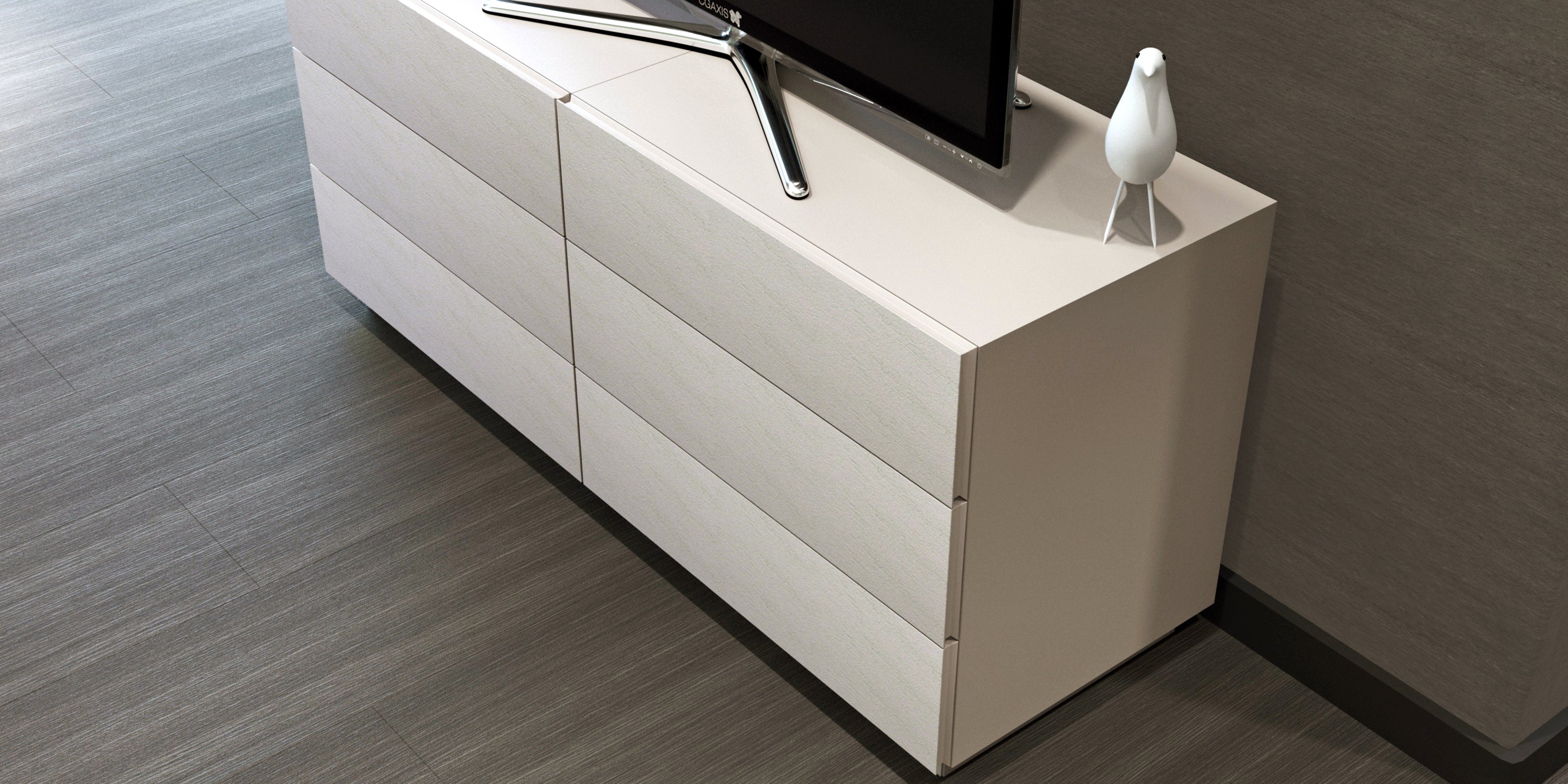 Comodă lungă cu sertare Savoy Alpin