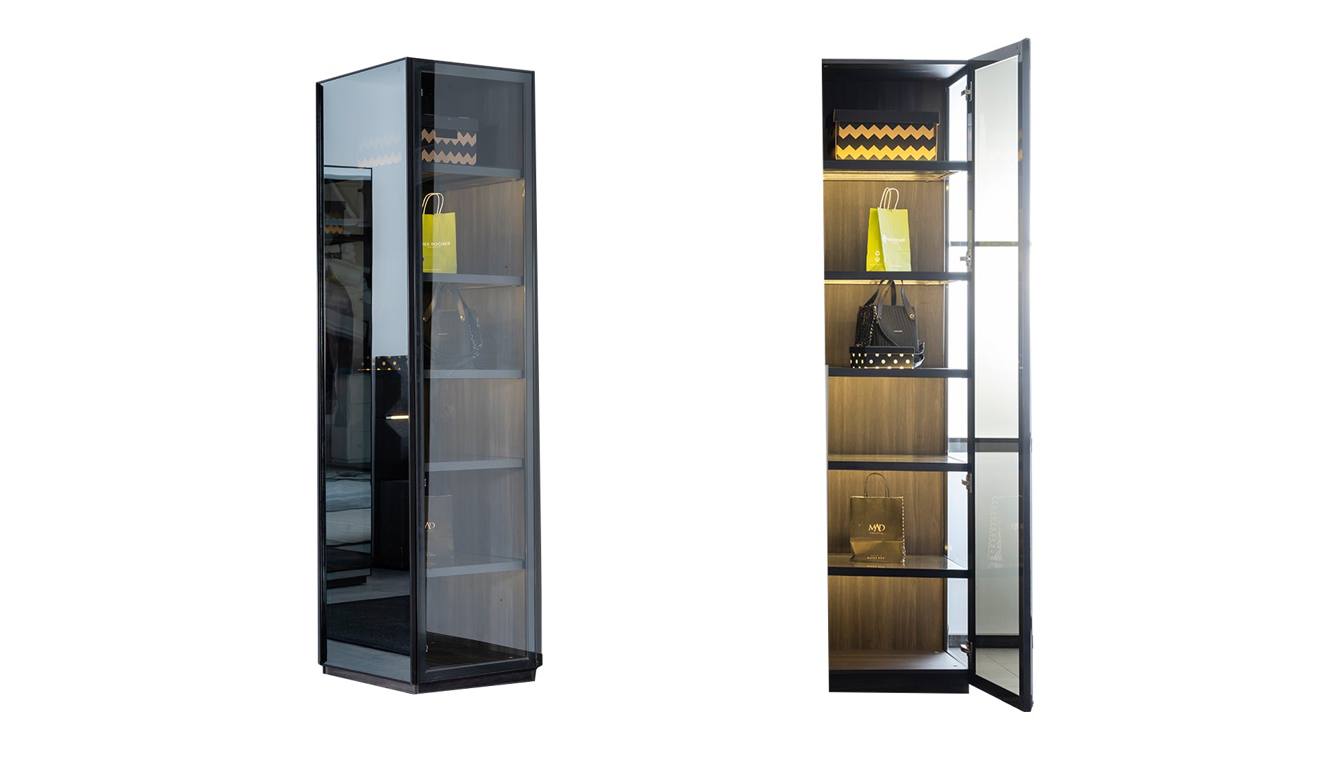 Dulap Astoria 1 usa sticla, 55 cm