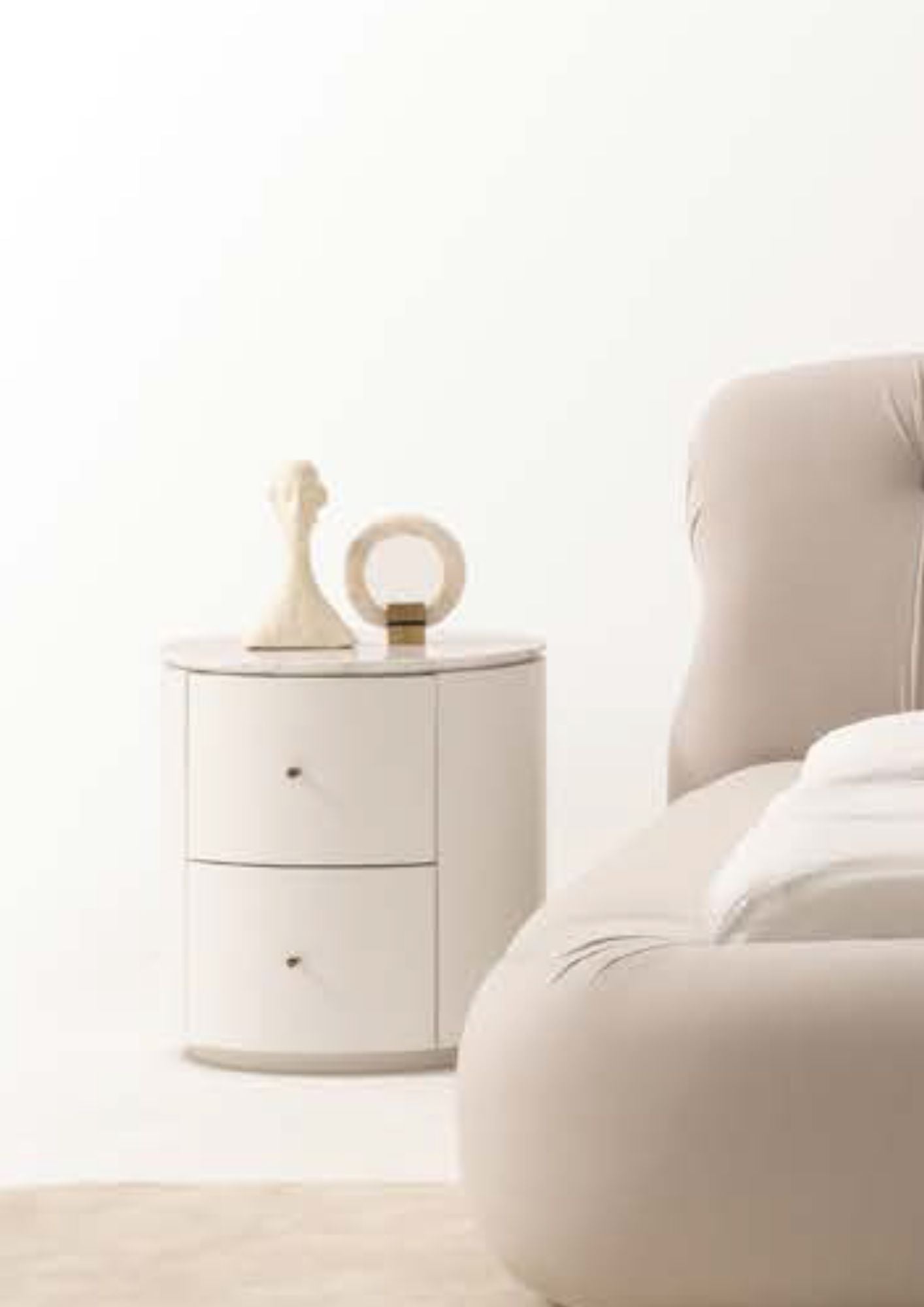 Noptieră rotunda LuxTop