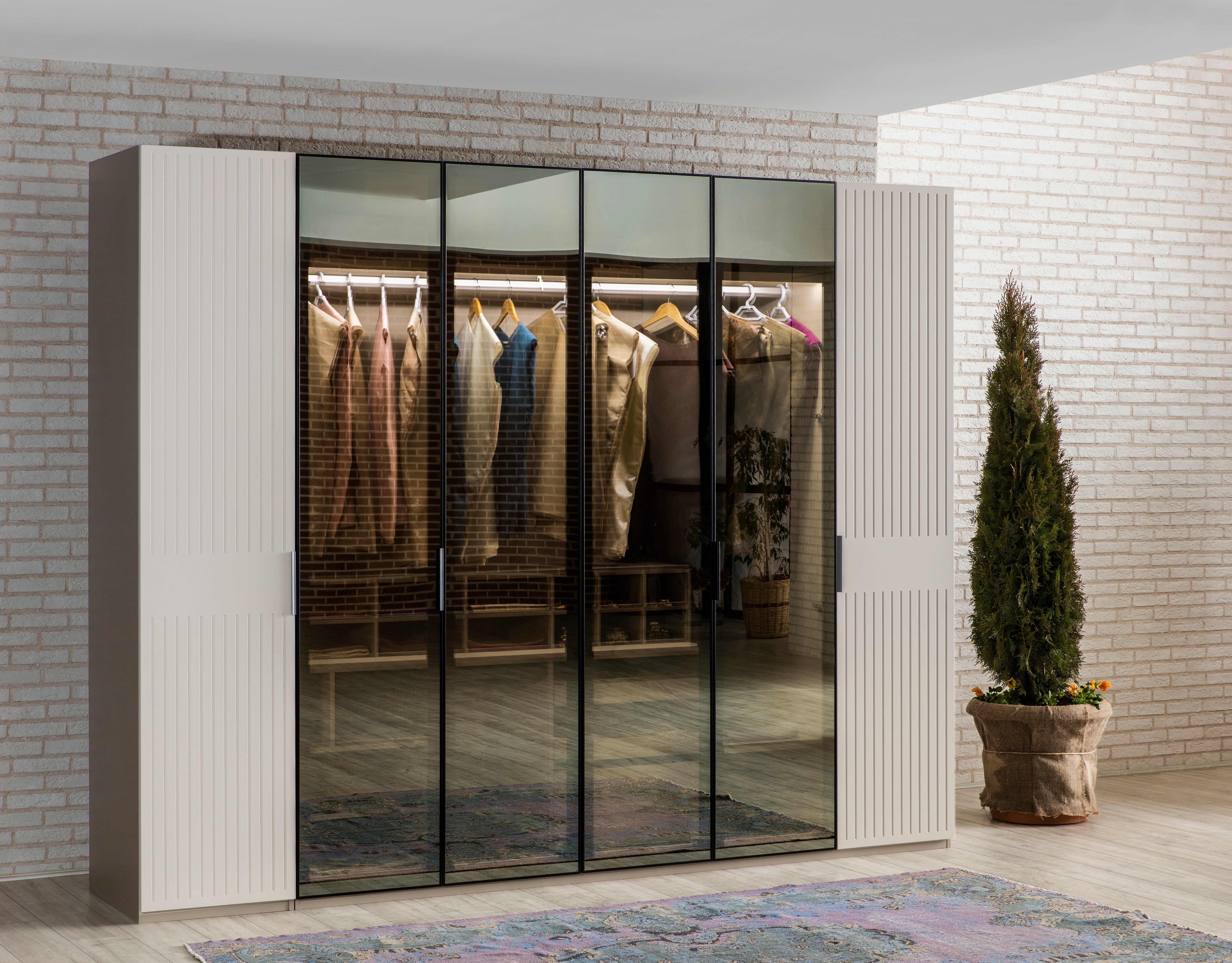 Dulap Ducale 4 usi, 200 cm