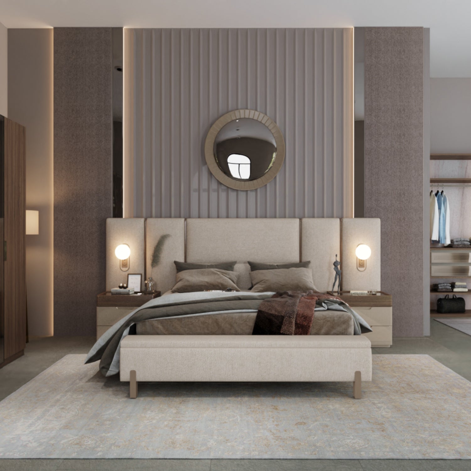 Panou noptieră Bergamo