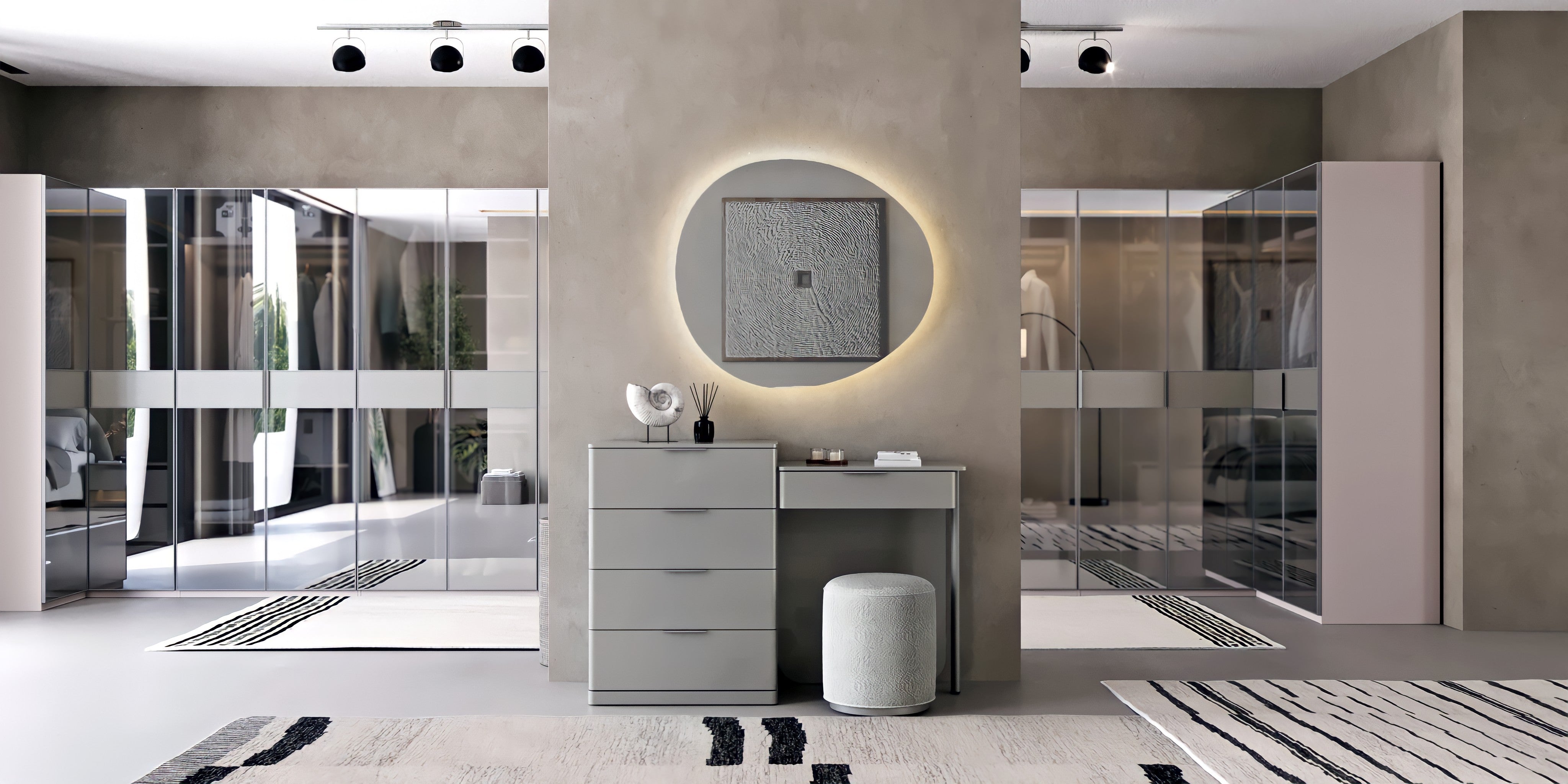 Masă de Toaleta cu Oglindă Savoy