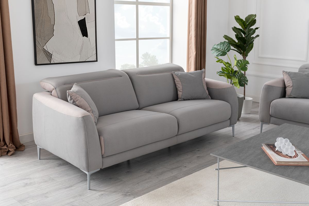 Canapea Lime, cu trei locuri -/+ extindere electrica