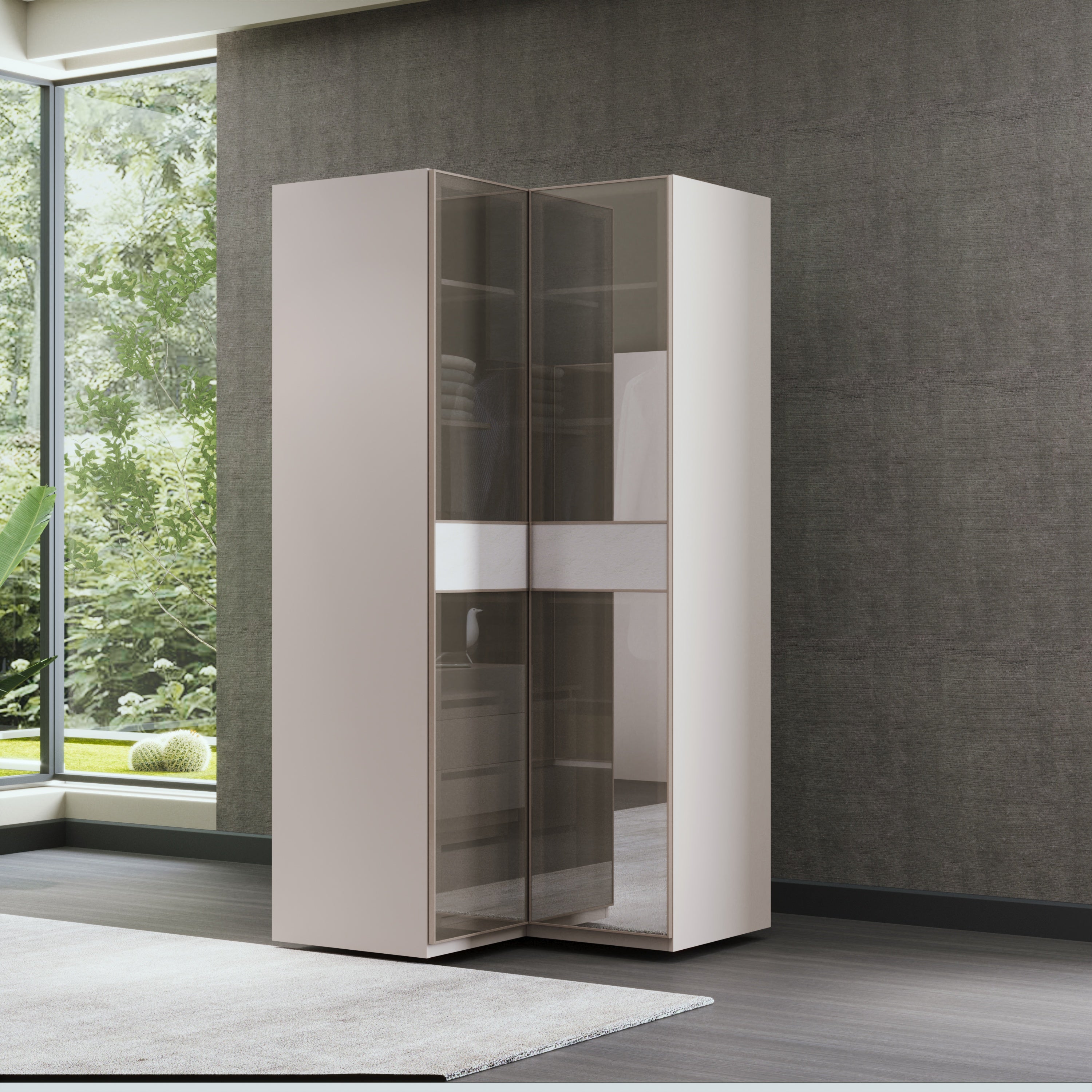 Dulap de colț Savoy Alpin