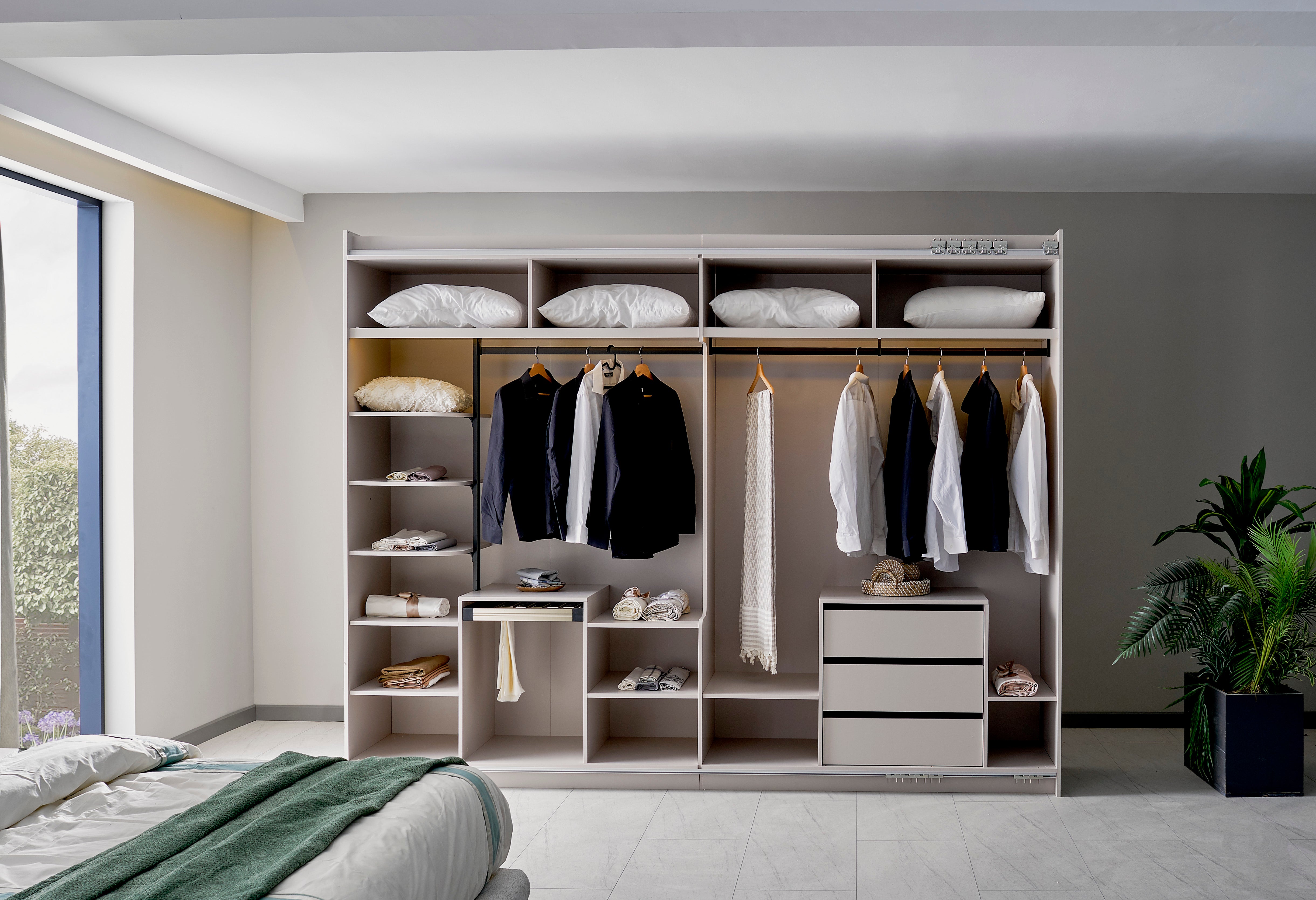 Dulap Savoy Alpin 6 usi, 300 cm