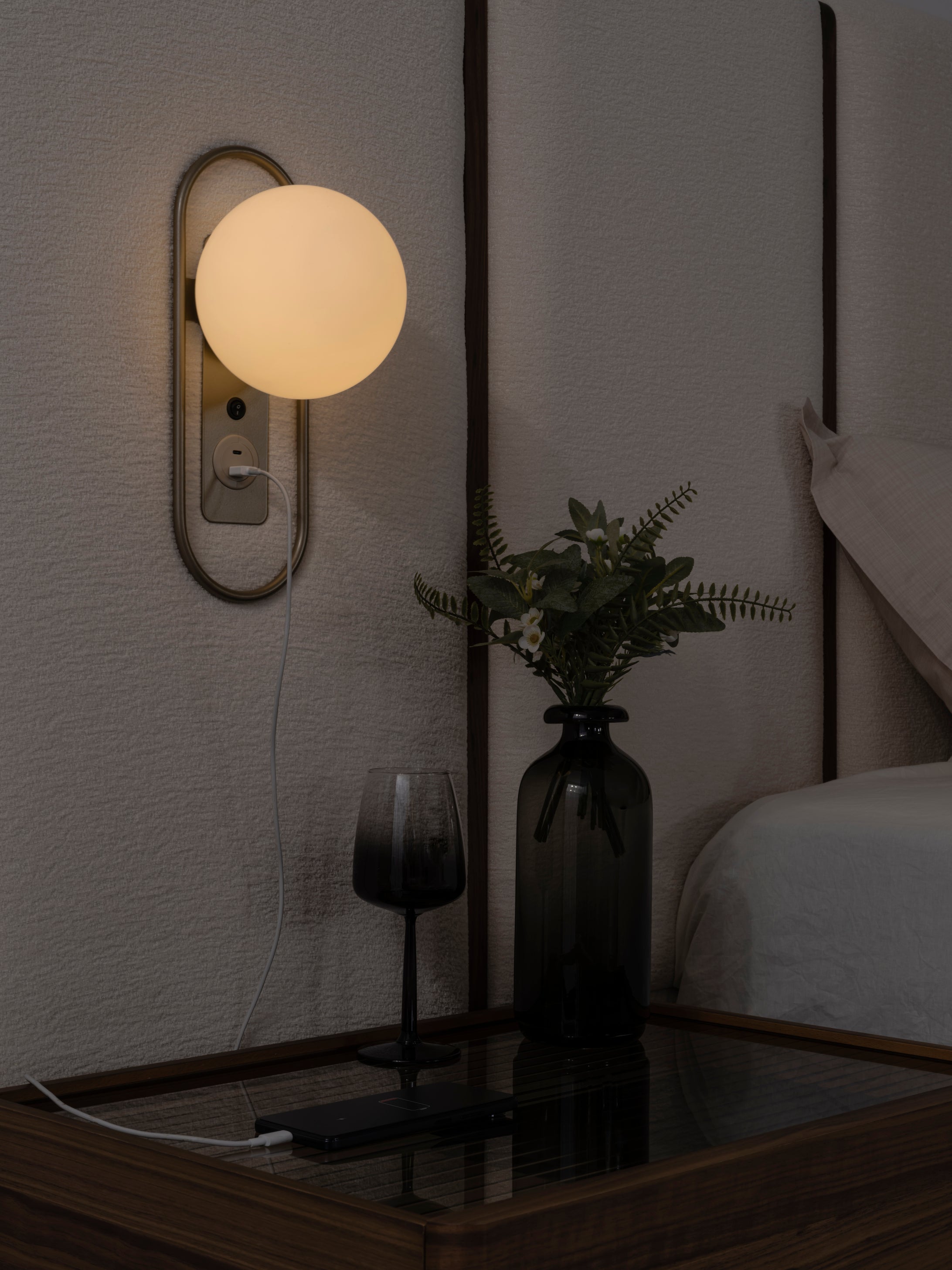 Panou noptieră Bergamo