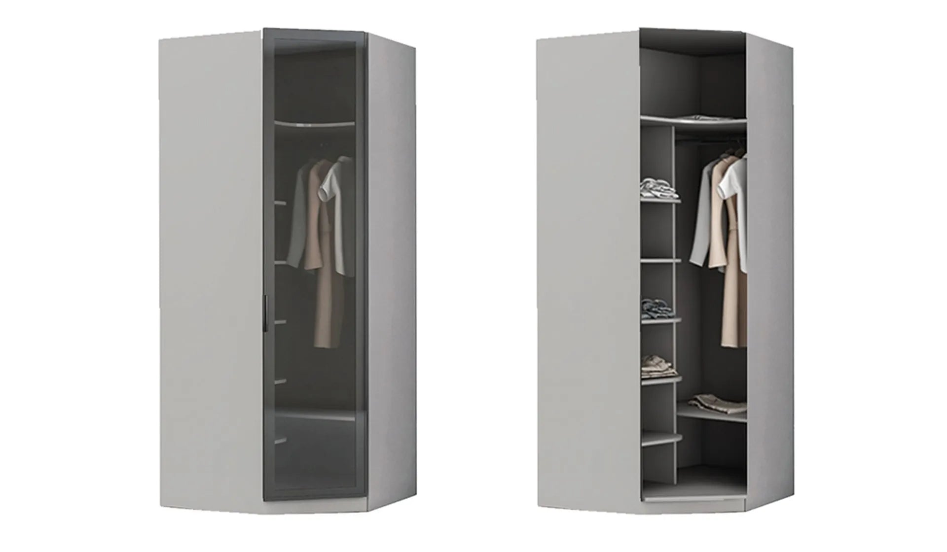 Dulap colț Ducale 1 usa, 100 cm