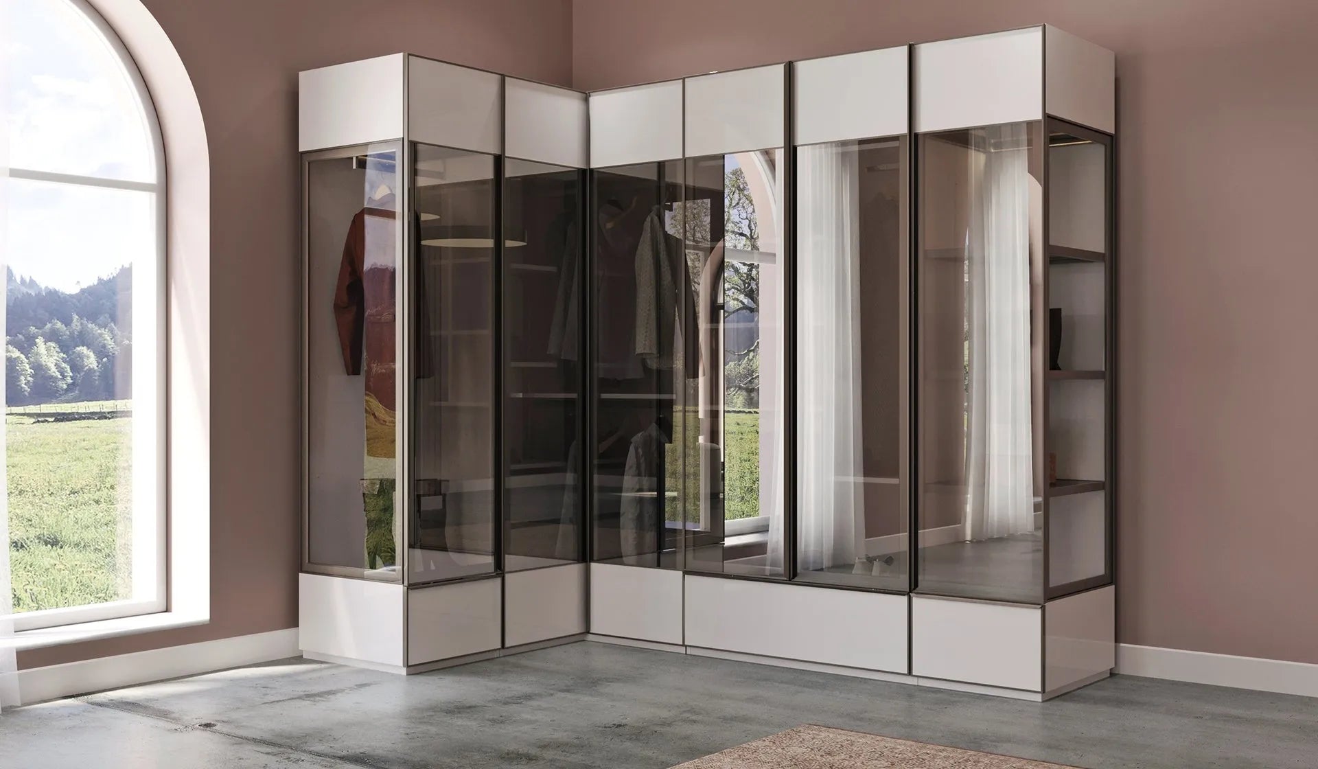 Dulap Dallas 4 usi, 200 cm