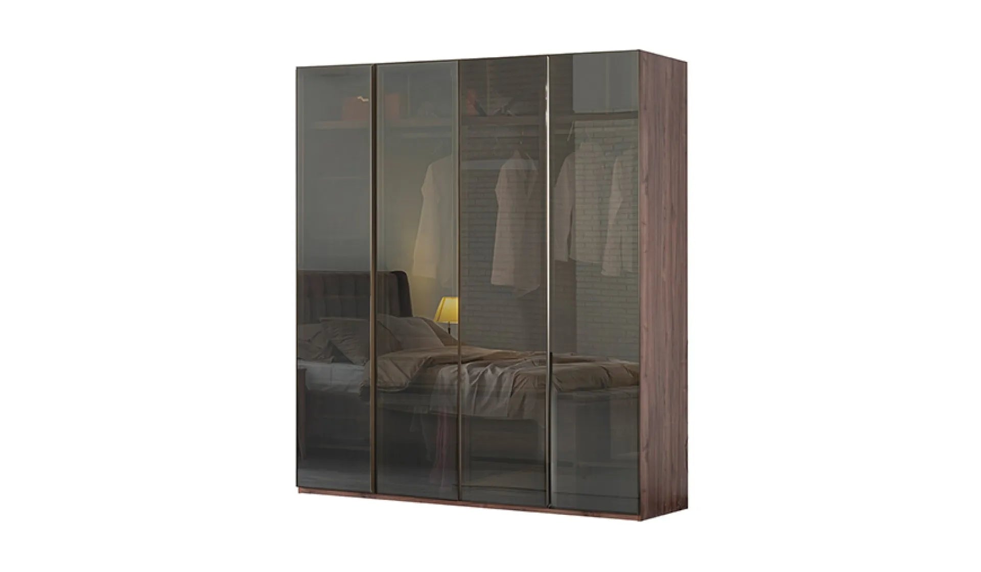 Dulap Bergamo 4 usi, 200 cm