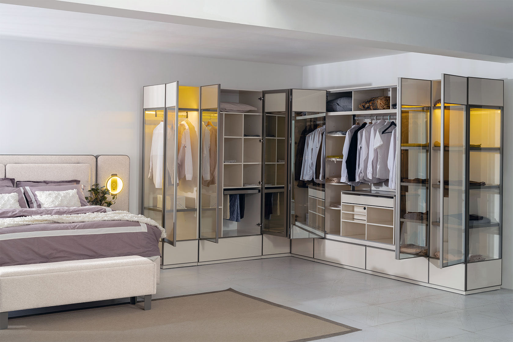 Dulap Dallas 4 usi, 200 cm