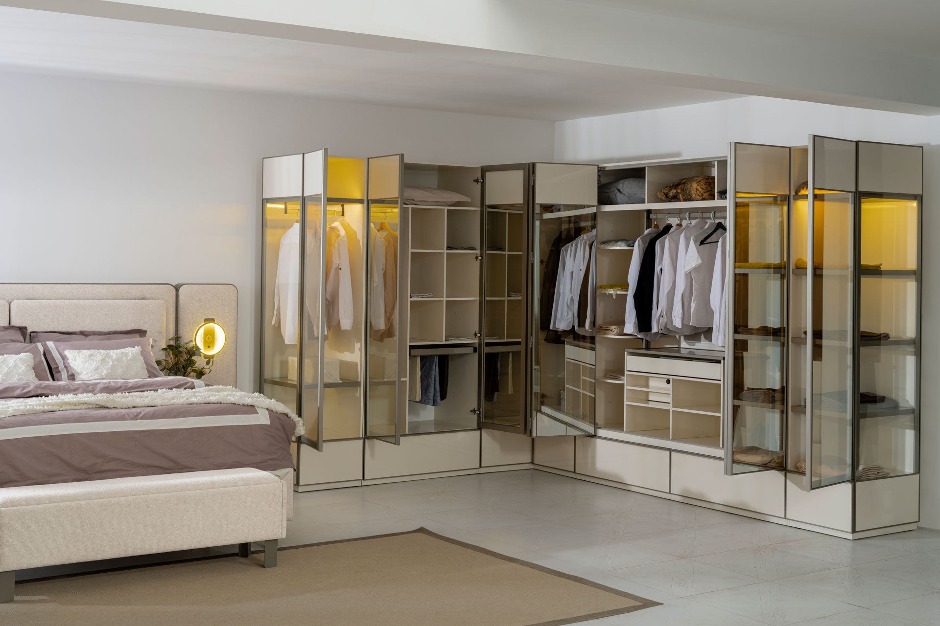 Dulap Dallas 4 usi, 200 cm