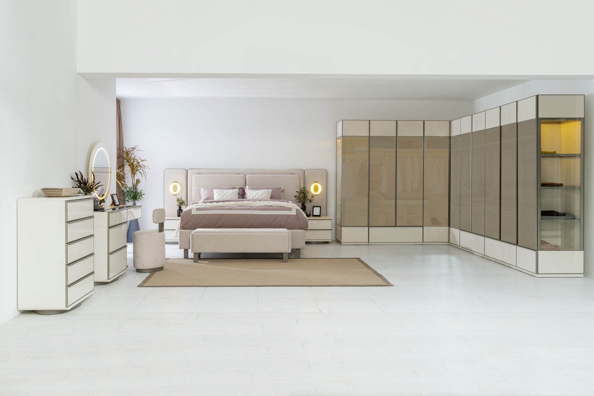 Dulap Dallas 4 usi, 200 cm