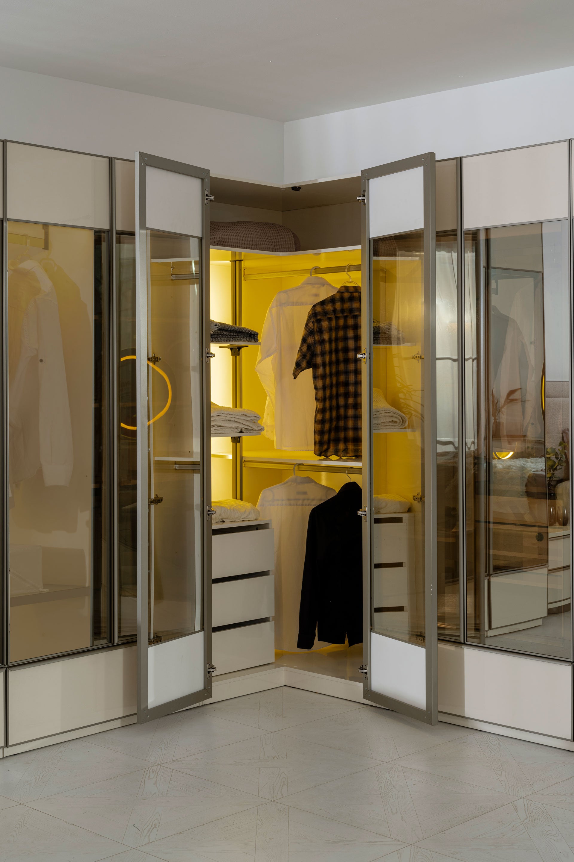 Dulap Dallas 4 usi, 200 cm