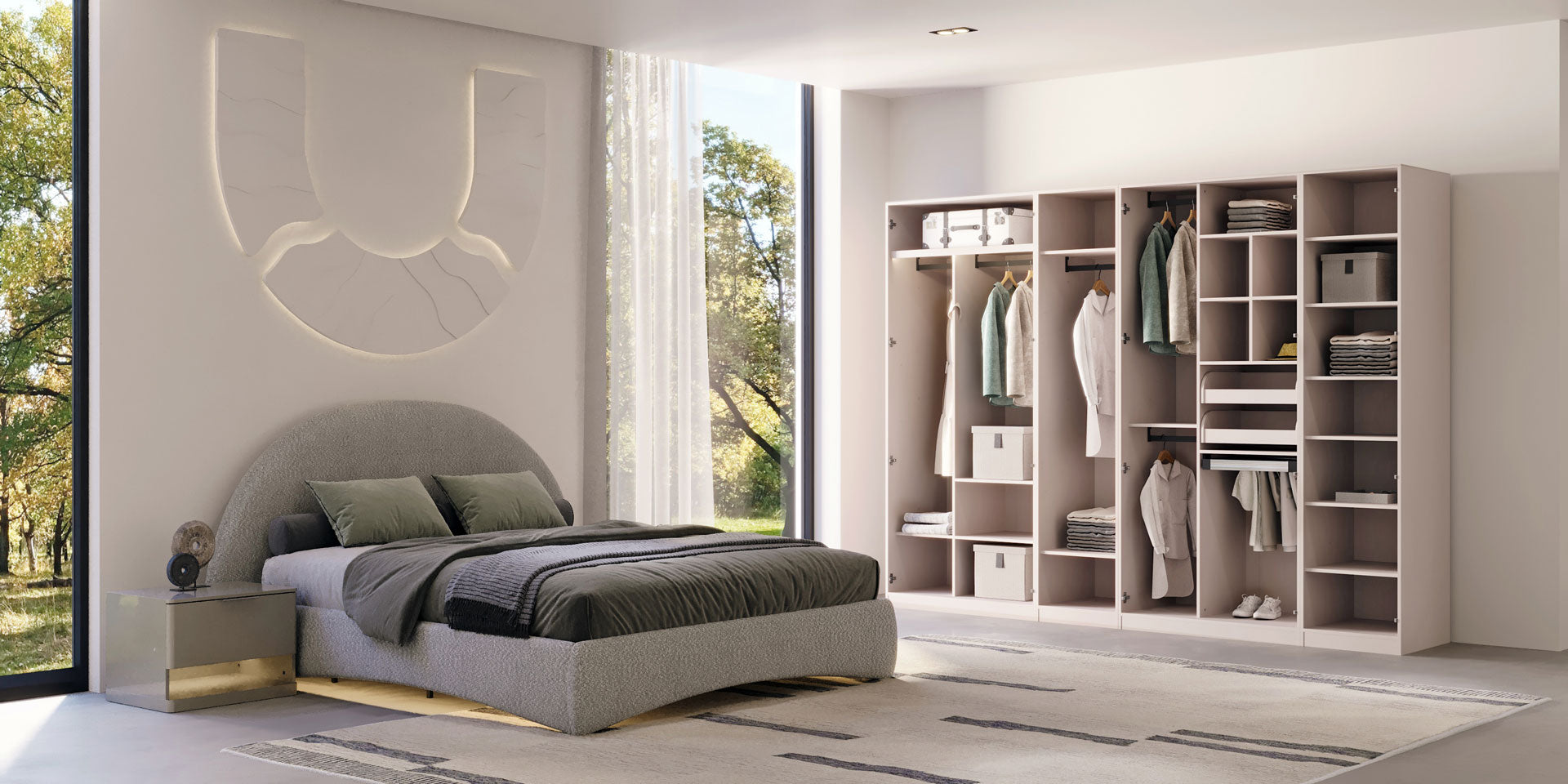 Dulap Modular Savoy - 3m (6 uși)