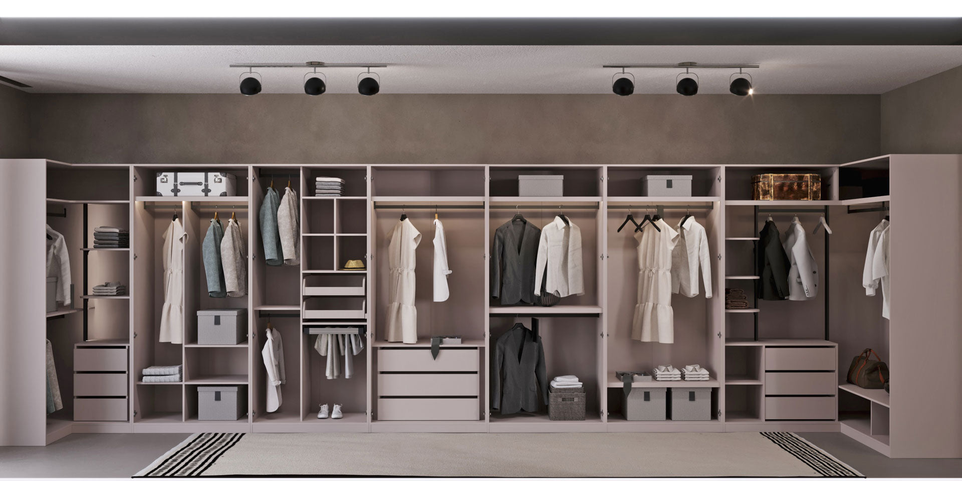 Dulap Modular Savoy - 3m (6 uși)