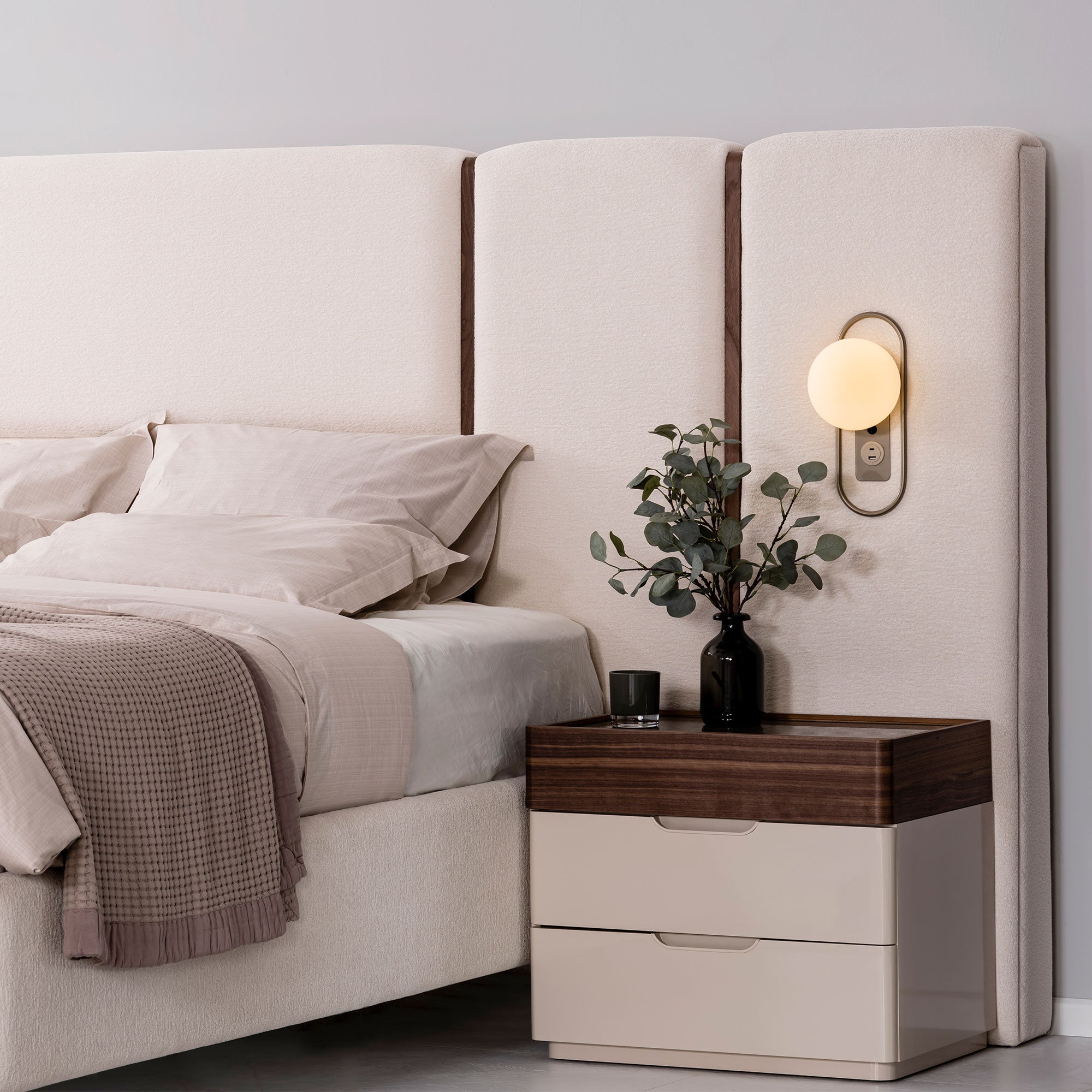 Panou noptieră Bergamo