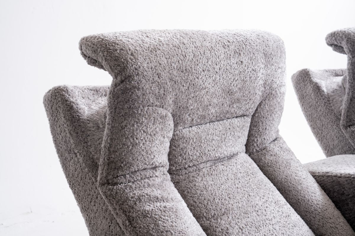 Trei fotolii recliner Cuba, extensibil electric, cu doua console intermediare