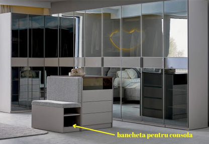 Consolă centrala Savoy Alpin cu 8 sertare