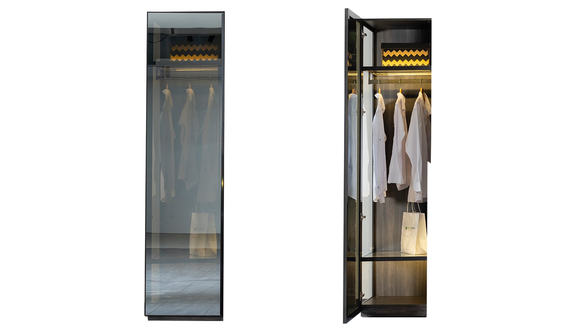 Dulap Astoria 1 usa sticla, 55 cm