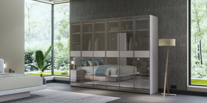 Dulap Savoy Alpin 6 usi, 300 cm