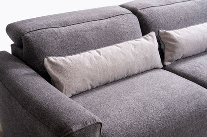 Canapea Rimini cu recliner extensibil electric