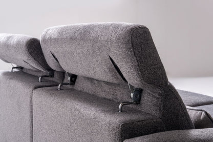 Canapea Rimini cu recliner extensibil electric