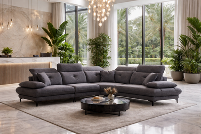 Coltar Dublu Relax Torino, in forma L